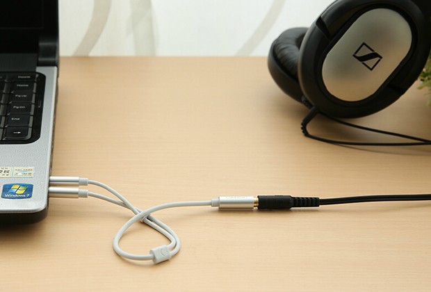 UGREEN 3.5mm Female to 2mm male audio cable - White (20897) — image 4