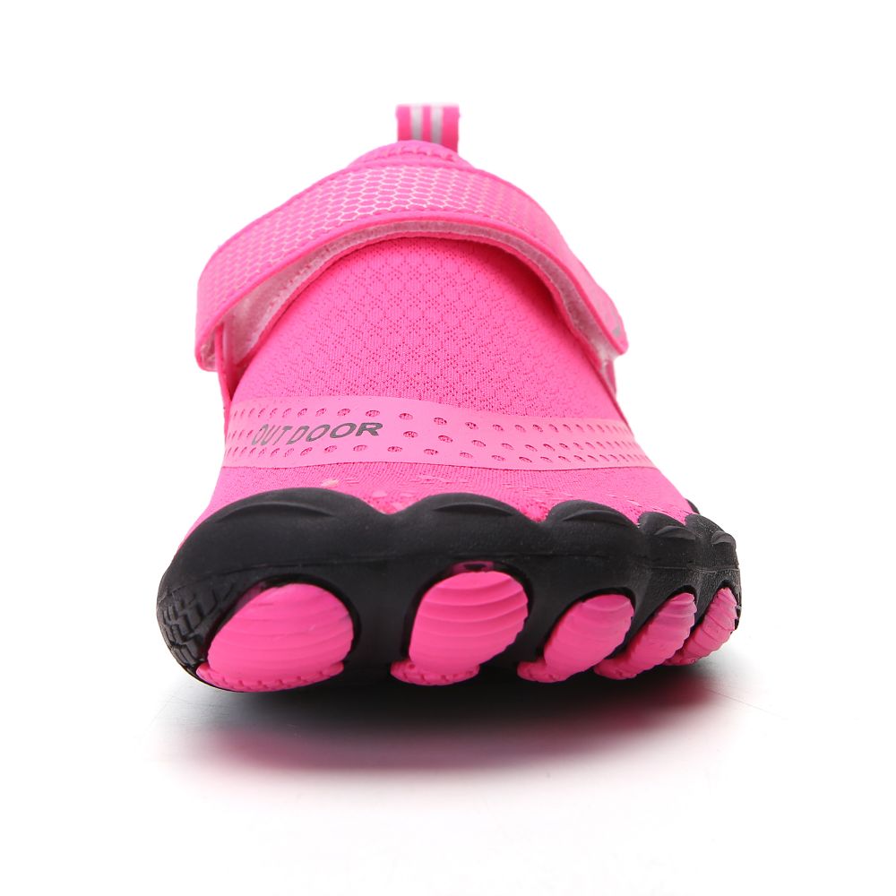 Women Water Shoes Barefoot Quick Dry Aqua Sports Shoes - Pink Size EU38 = US5 — image 5