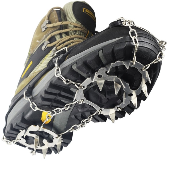 Anti-Slip Studs for Shoes with 18 Steel Studs XL