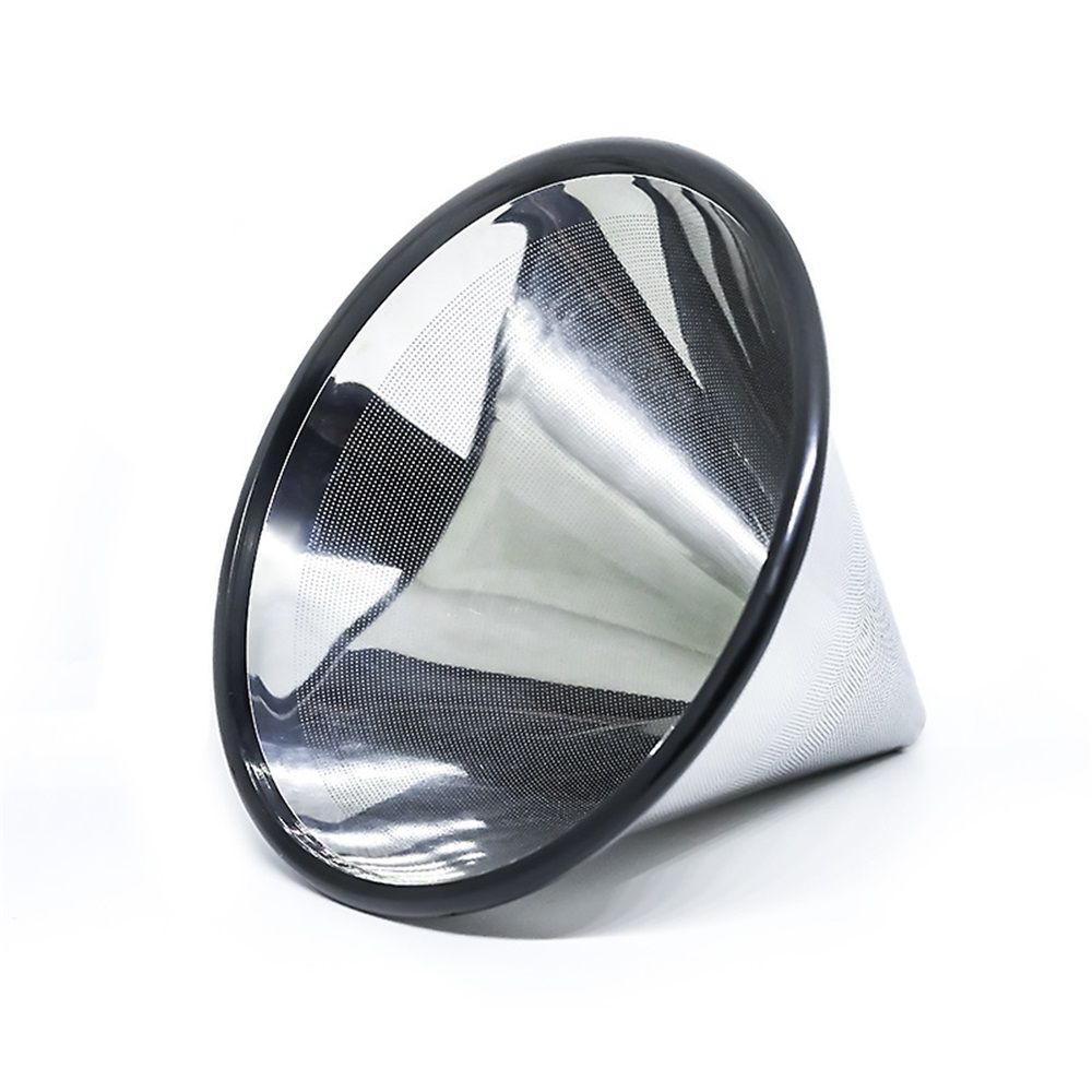 Reusable Coffee Filter for Pour Over Drippers: Stainless Steel Wave Alternative for Sustainable Brewing — image 3
