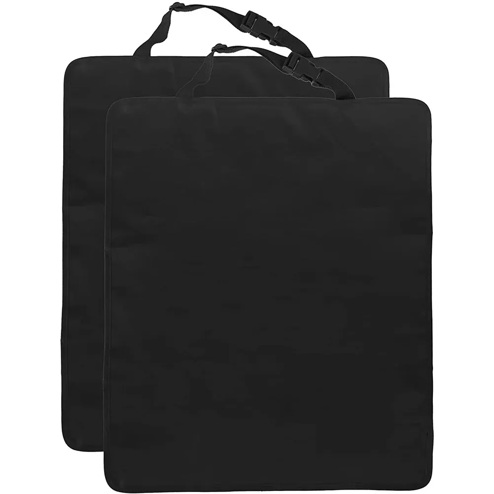2 Pieces Car Kick Mats, Durable Back Seat Protector for Kids, Vehicle Seat Back Cover for Car, SUV and Truck Interior — image 2