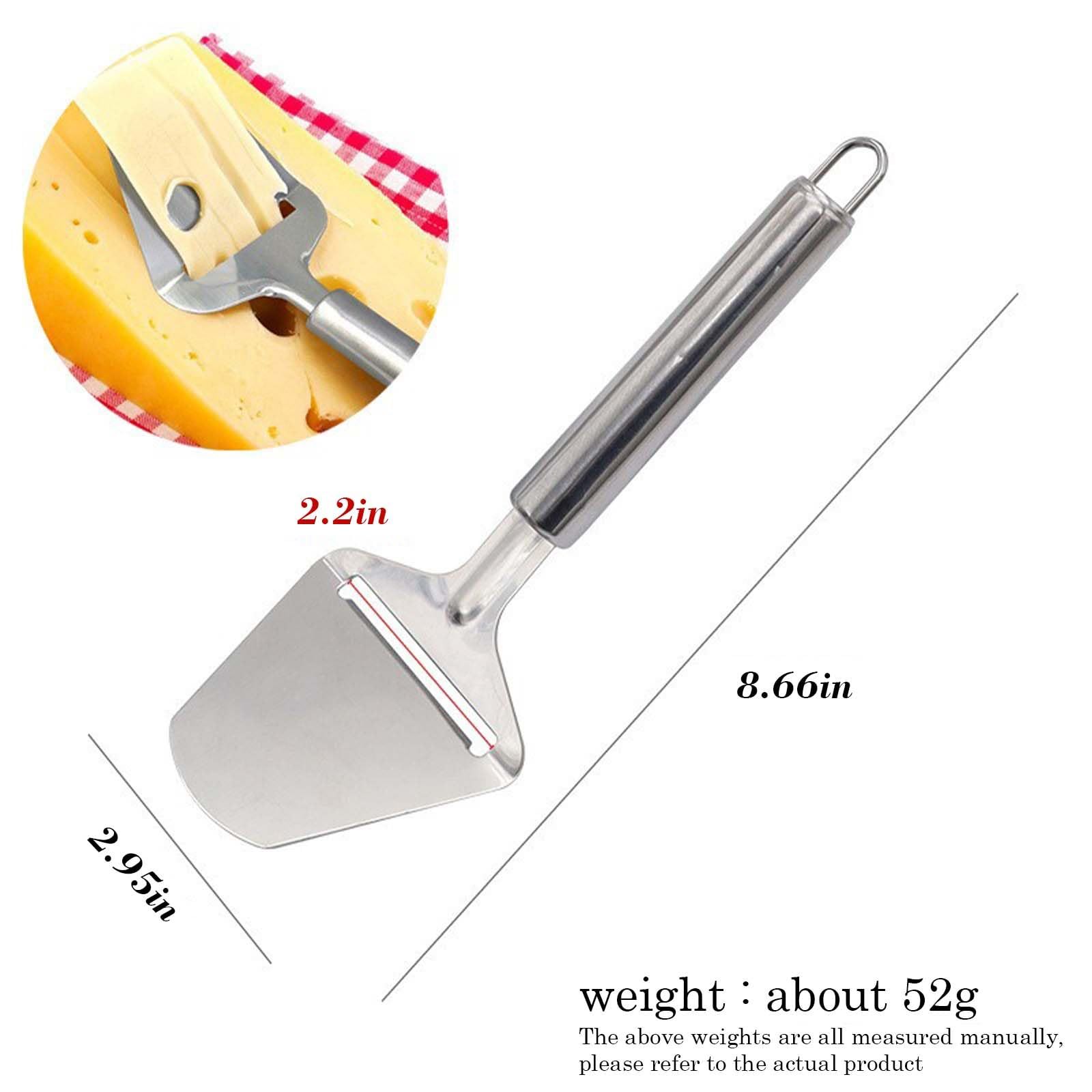 Stainless Steel Cheese Slicer for All Types of Cheese - Non-Stick Cheese Shaver - For Kitchen Cooking โ image 5