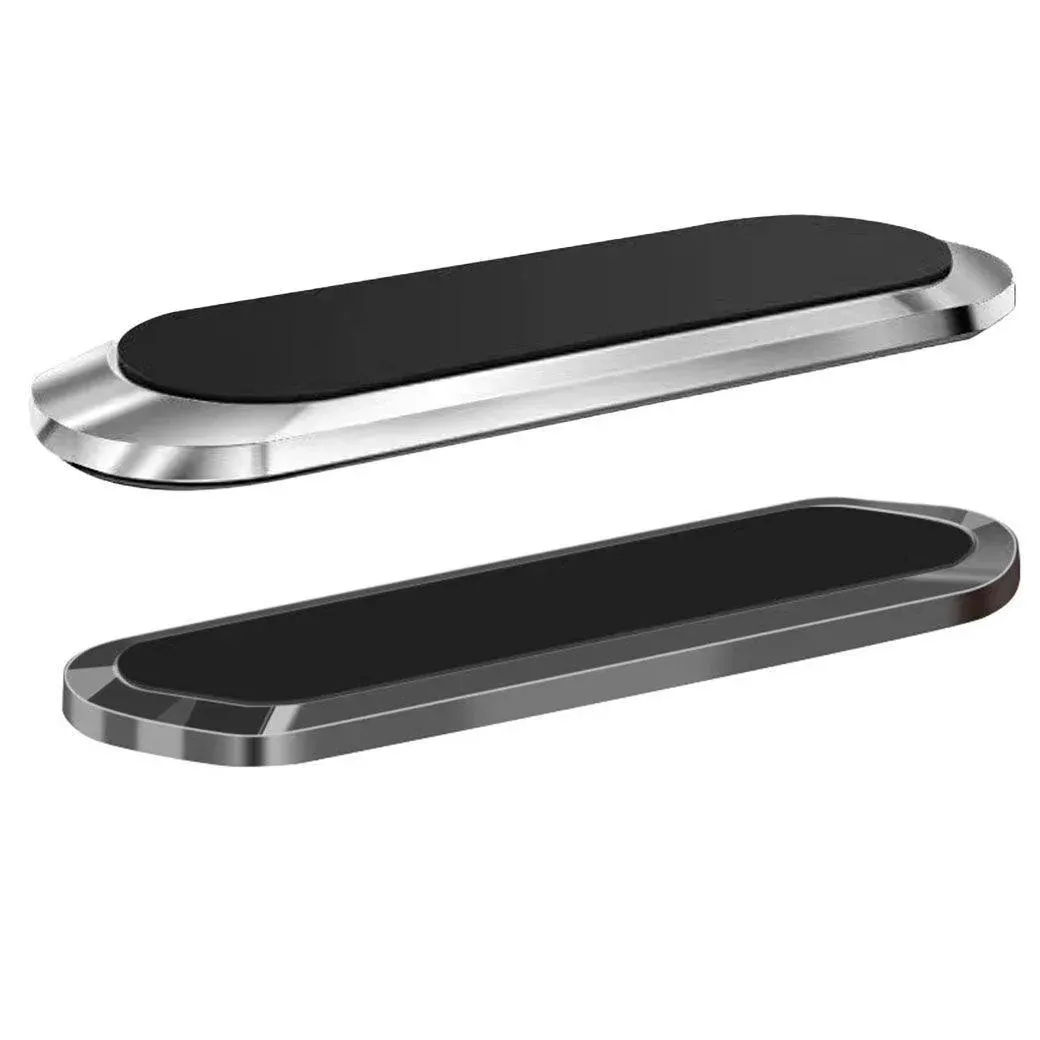 Phone Holder Mount Dashboard Stand for Car Mobile Smartphone Mini Size Grip Pad - Silver *1 Unit — image 3