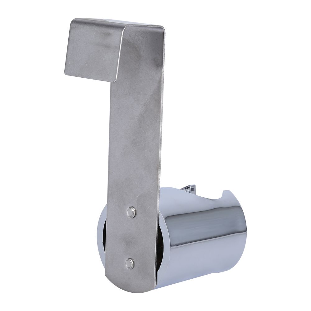 Stainless Steel ABS Holder Hook Hanger For Toilet Bidet Sprayer Brushed Nickel One Position — image 5