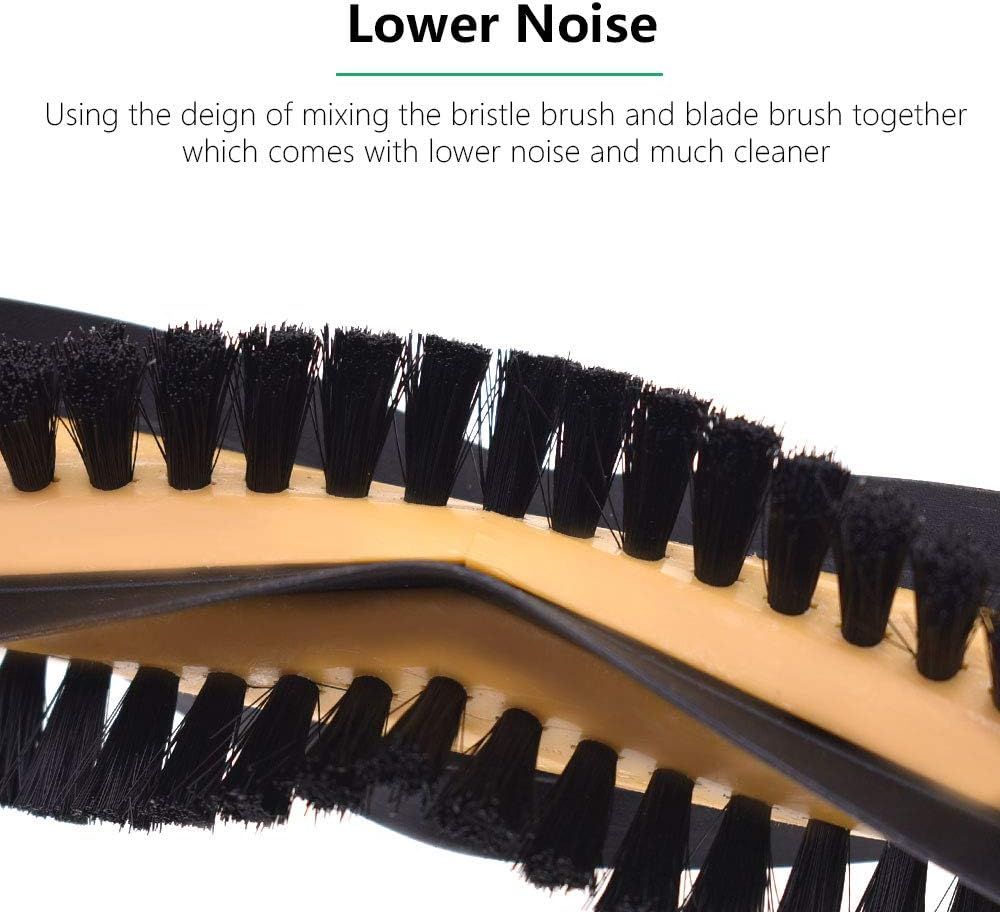 Brush Rollers Replacement Compatible with Ecovacs Deebot N79S N79 DN622 DN622.11 DN622.31 N79W N79se and Deebot 500 DC3G Robotic Vacuum Cleaners, 3-Pack — image 4