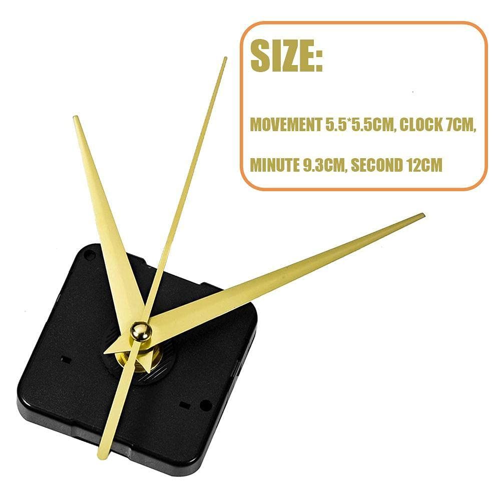 1set DIY Silent Large Wall Clock Quartz Clock Movement Parts Tool Repair Mechanism Hands Clock Kit Set โ image 4