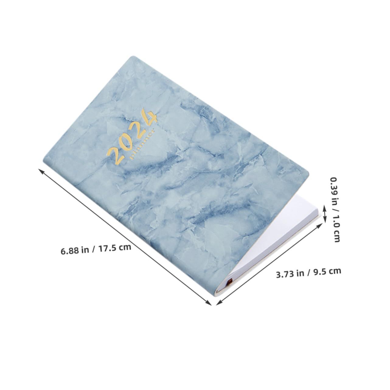 2024 Planner Academic Year Weekly Planner Agenda Daily Planner English Planner Portable Notepad for Teacher Students School Office โ image 2