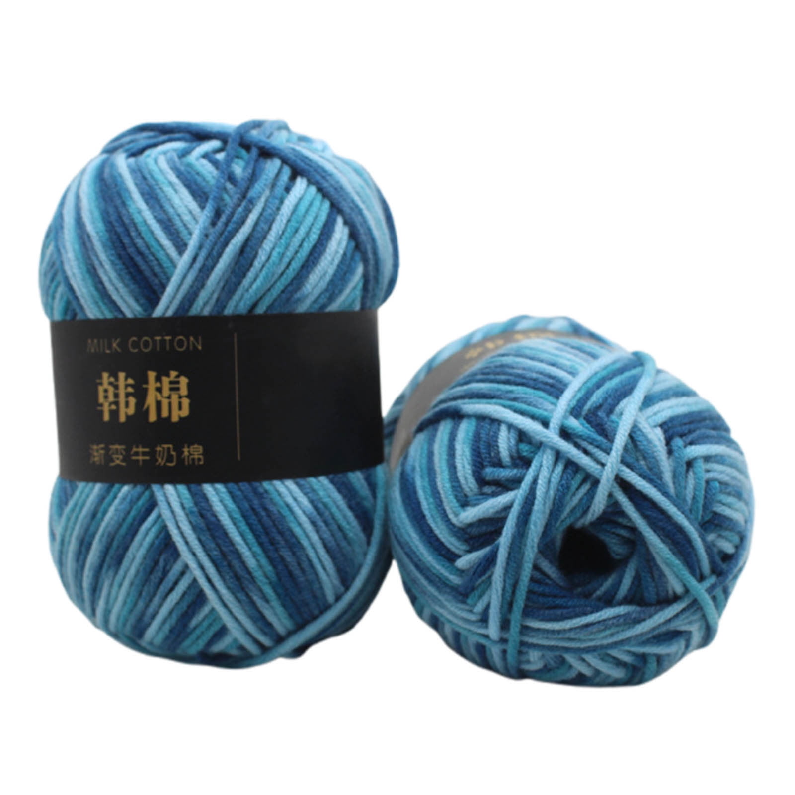 Cotton Yarn - Multicolor Rainbows Yarn,50 gram Skeins,26 Colors Available,7 Strands Of Combed Milk Cotton Crocheting Yarn for Knitting,Crochet,Weaving,Arts & — image 4