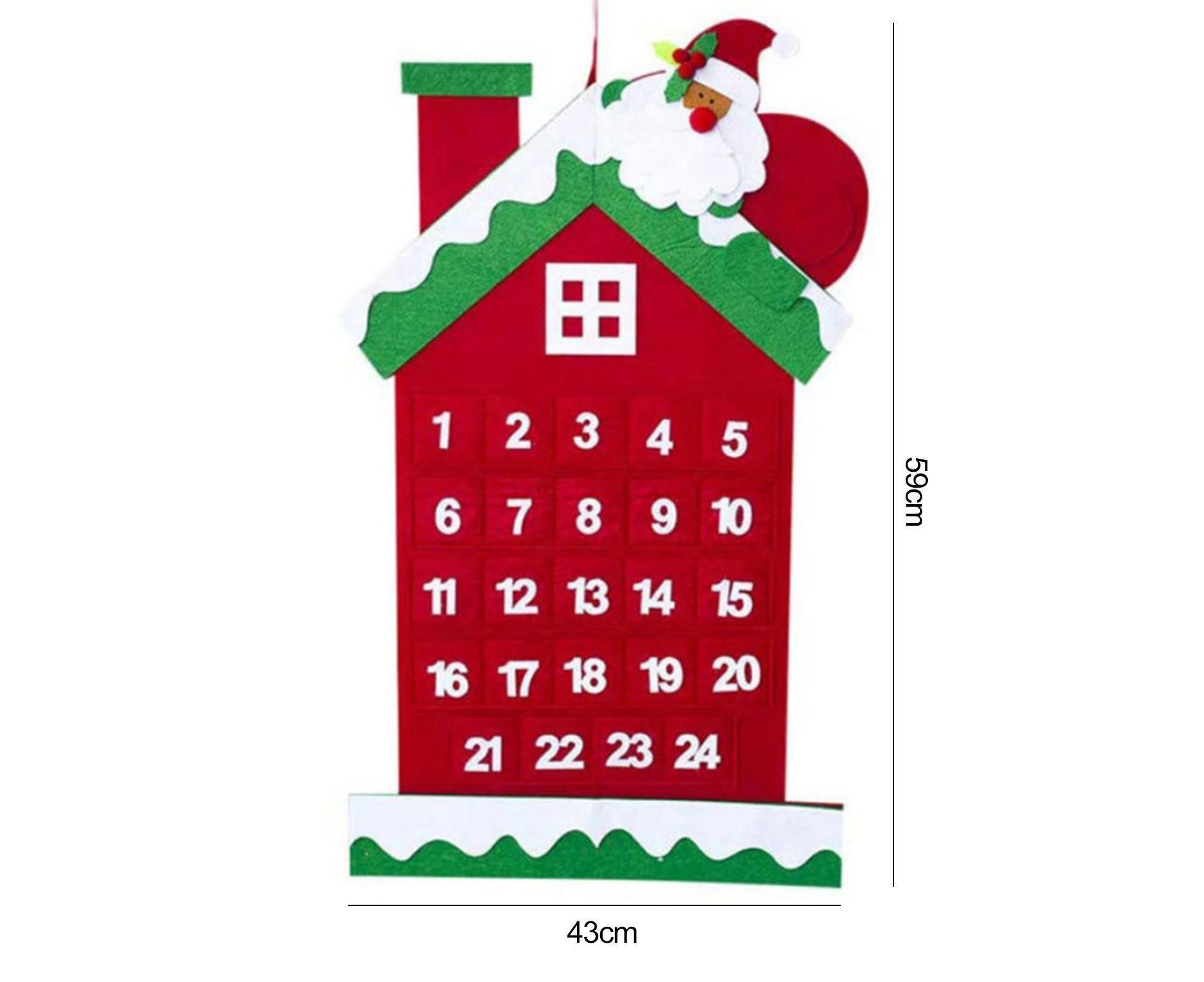 Xmas Tree Wall Calendar Fine Workmanship-B — image 4