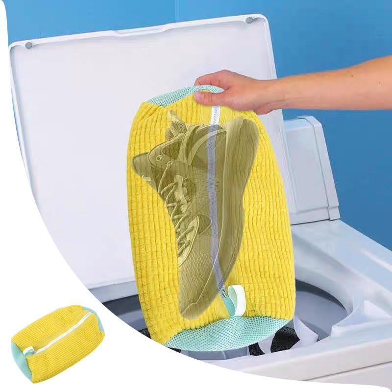 Shoe bags, shoe bag Cleaner,Shoe Washing Machine Bag ,deluvo shoe cleaning bag,- reusable shoe bag with deep cleaning — image 4