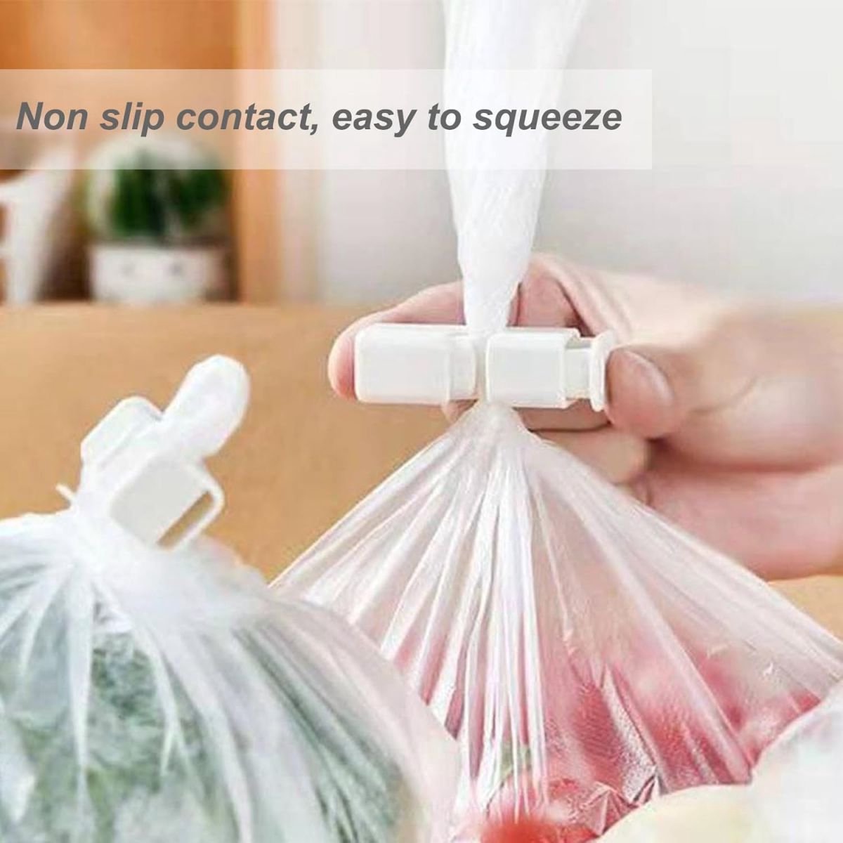 Bag Sealer - 12 Pieces - Freshness Clips - Sealing Clamps - Sealing Clips - Bag Sealer – Bag Clamps - Bag Sealer - Sealing Clips - Clamps - Bag Clamp - Kitchen — image 3