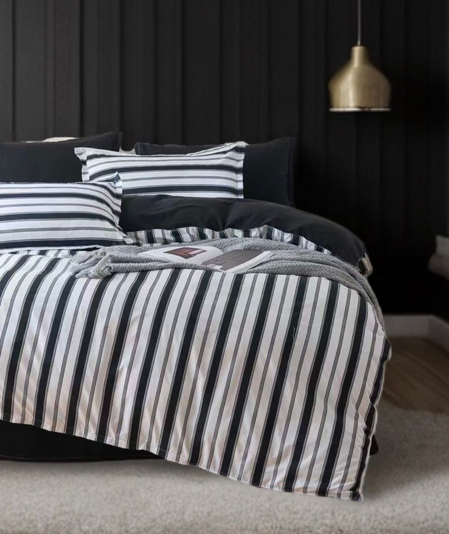Ascar Striped Quilt Cover Set - King Size — image 2