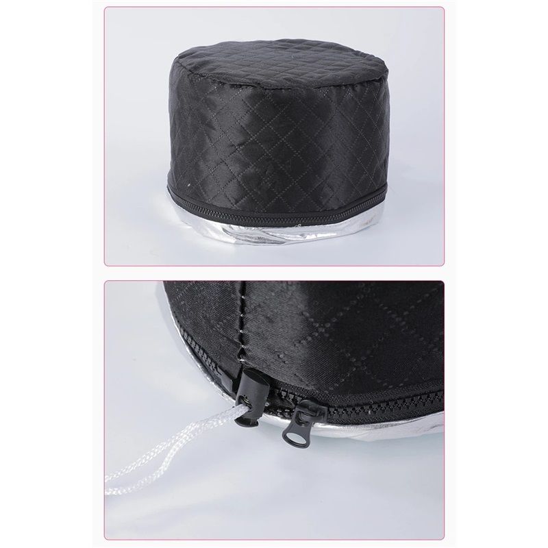 Heat Cap for Deep Conditioning:3 Mode Heats Up Quickly Settings Hair Steamer for Natural Hair Home Use Thermal Steam Cap for Black Hair Portable Heating — image 3