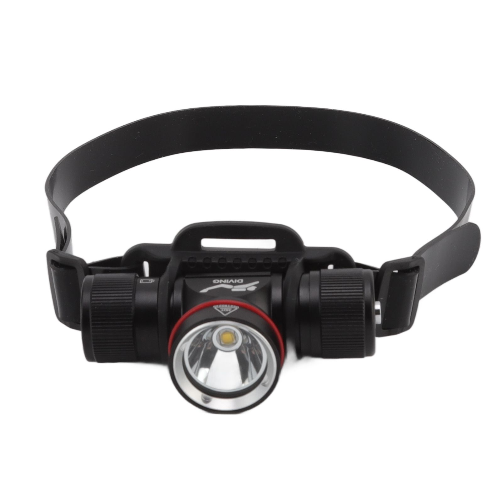 Diving Headlamp 1500LM Yellow Light LED Diving Head Lamp IPX8 Waterproof Underwater 80m Depth Headlight — image 5