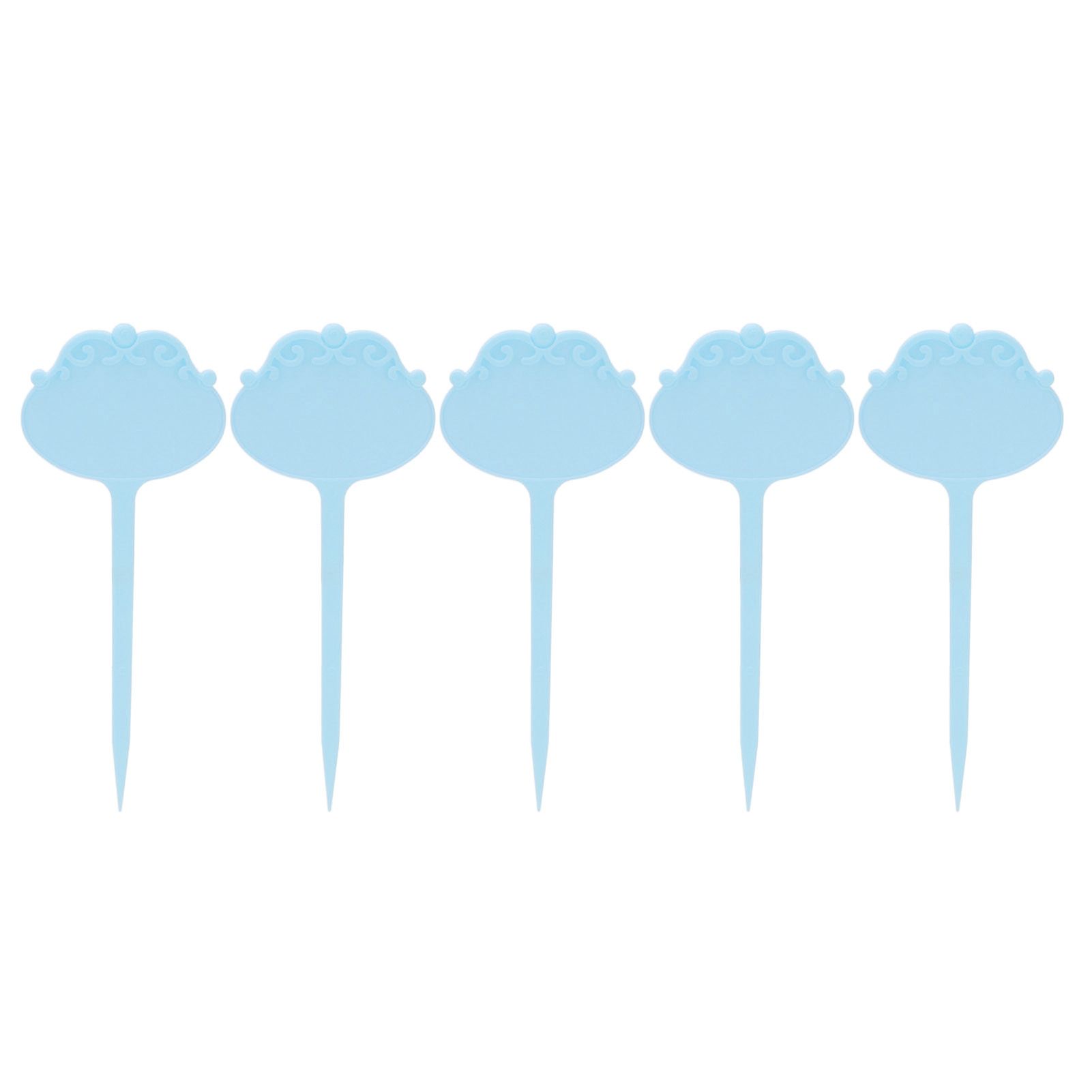 50Pcs Plant Labels Waterproof Flower Markers Plant Tag for Garden Nursery Flowers PottedBlue — image 2