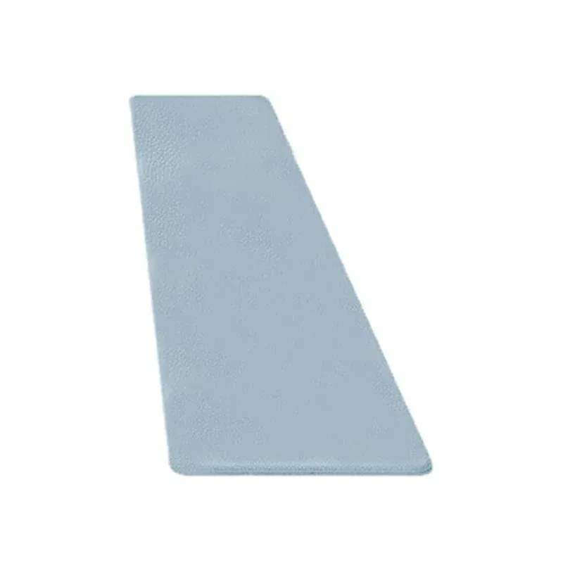 44 × 150cm Non-Slip Waterproof Kitchen Door Mat Floor Rug Carpet Anti-Oil Easy Clean - Blue