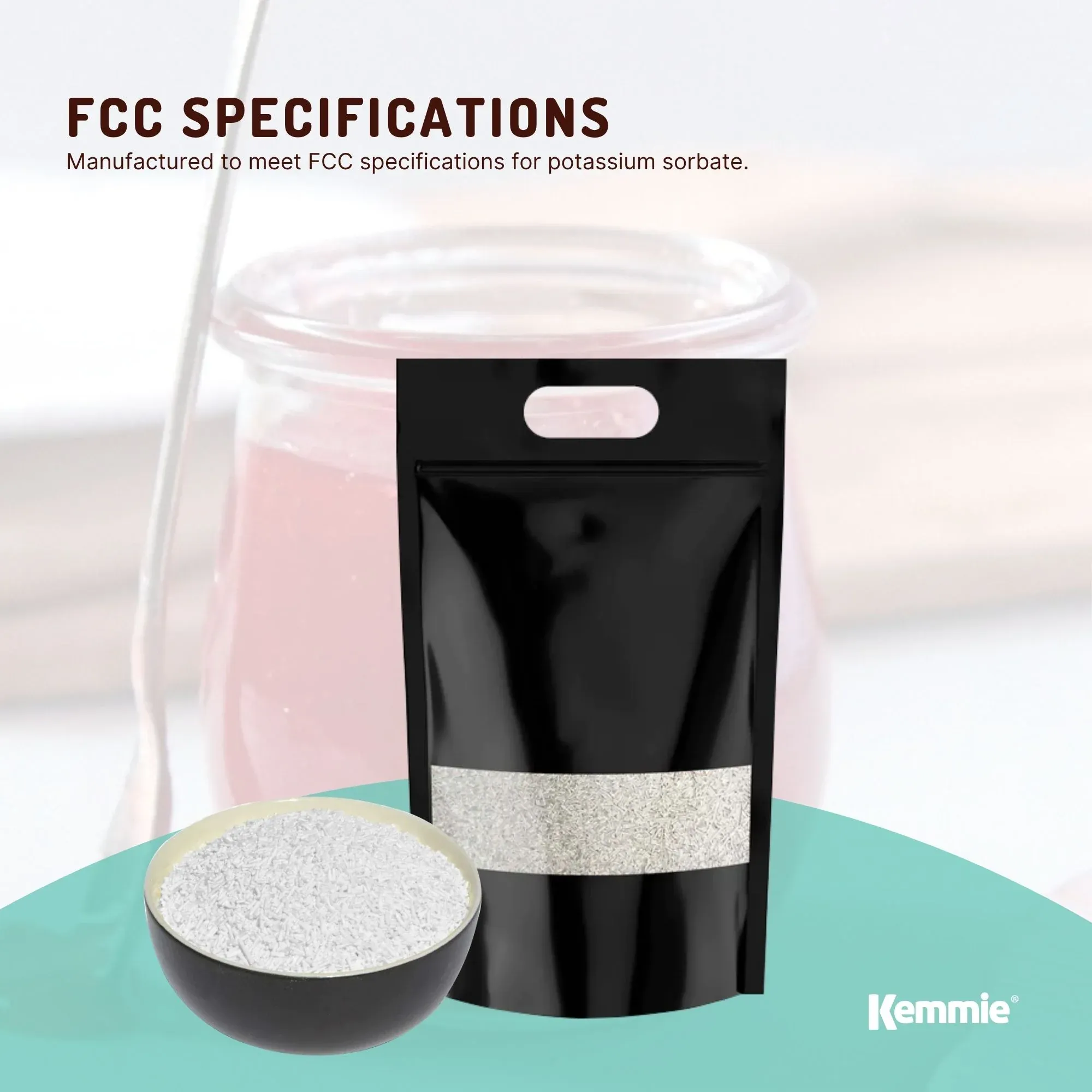 Kemmie 10Kg Potassium Sorbate Granules E202 Preservative Cosmetic Brewing โ image 4
