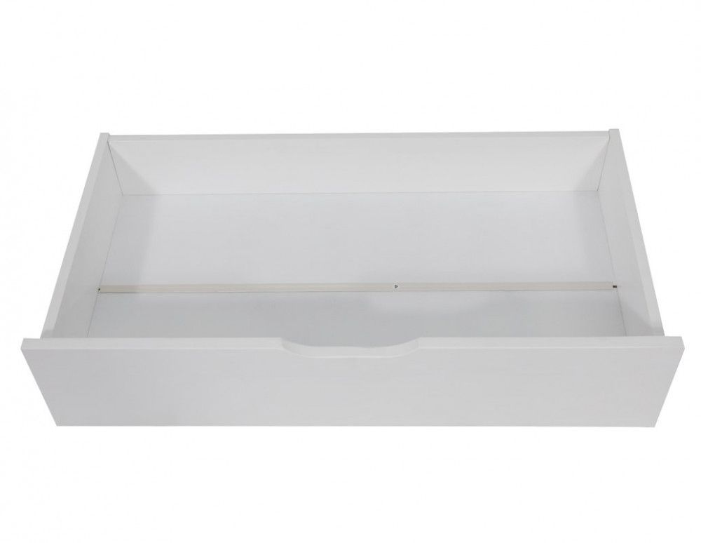 2 x Wooden Bed Frame Storage Trundle Drawers-White โ image 6