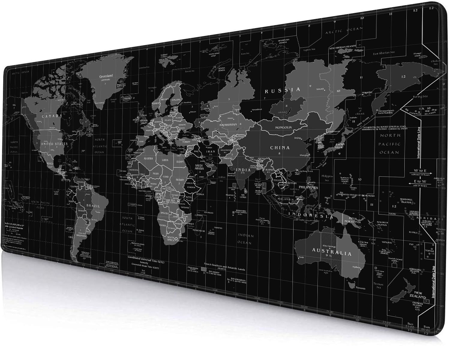 Large Gaming Mouse Pad, Desk Mat Extended Keyboard Pad, Non-Slip Rubber Base Desk Pad for Laptop, Office, Home, 31.5X11.8 inch