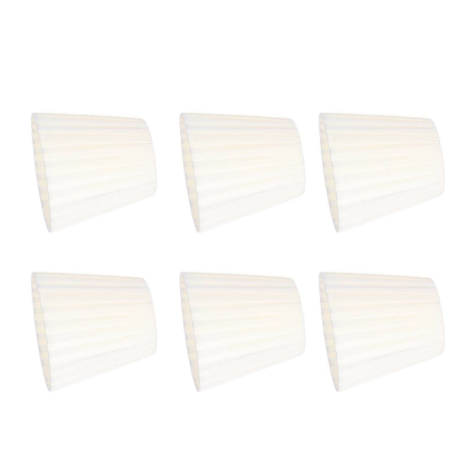 6Pcs Lamp Shade Cloth Crystal Chandelier Wall Light Modern Simple Household Supplies — image 5