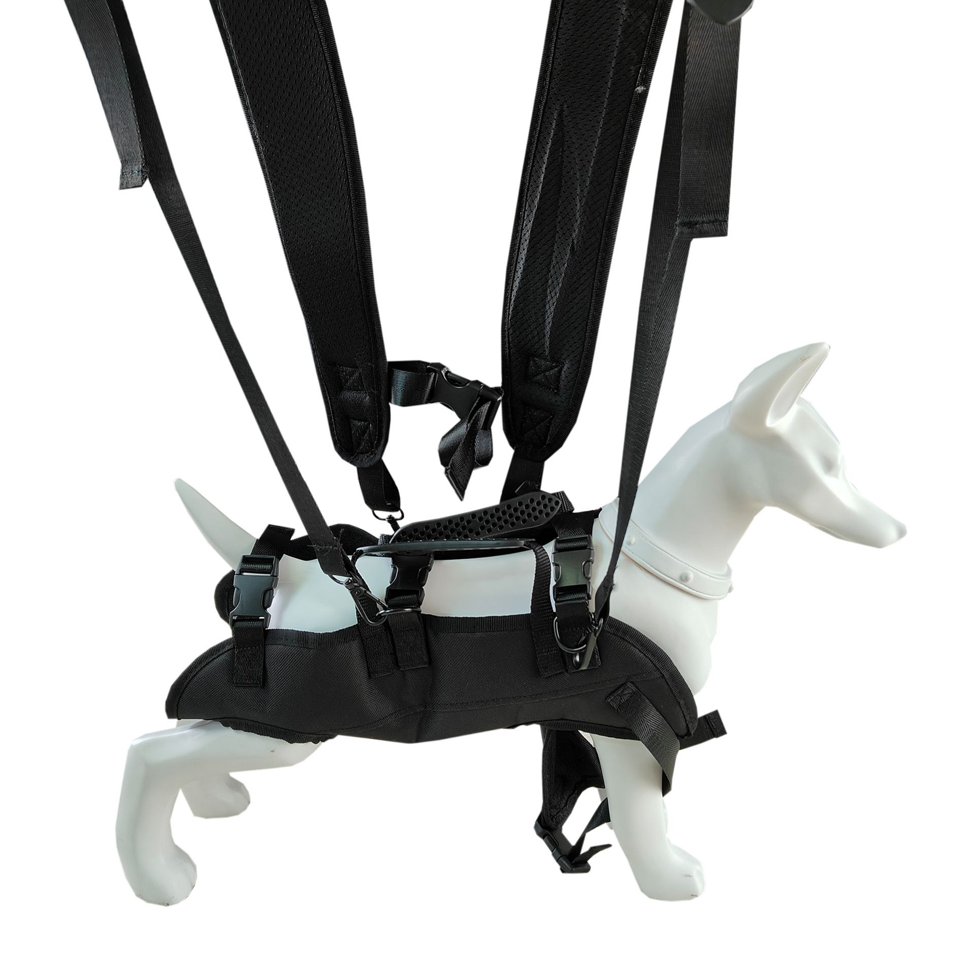 Dog Lift Harness Sling Carrier for Dogs Hind Leg Stair Support Old, Disabled, Joint Injuries, Arthritis, Large Dogs Up and Down Stairs, Cars(4kg) — image 3