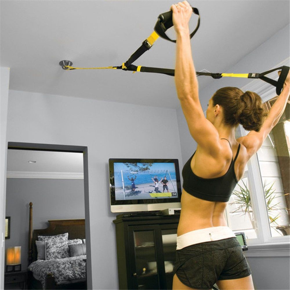 Wall Mount Bracket for Suspension Straps Aerial Yoga Swing &Hammock Resistance Band Gym Sports Training Olympic Gymnastic Rings Boxing Equipment Battle Rope โ image 5