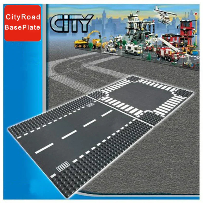 City Road Baseplate Block For Kids Diy Building — image 4