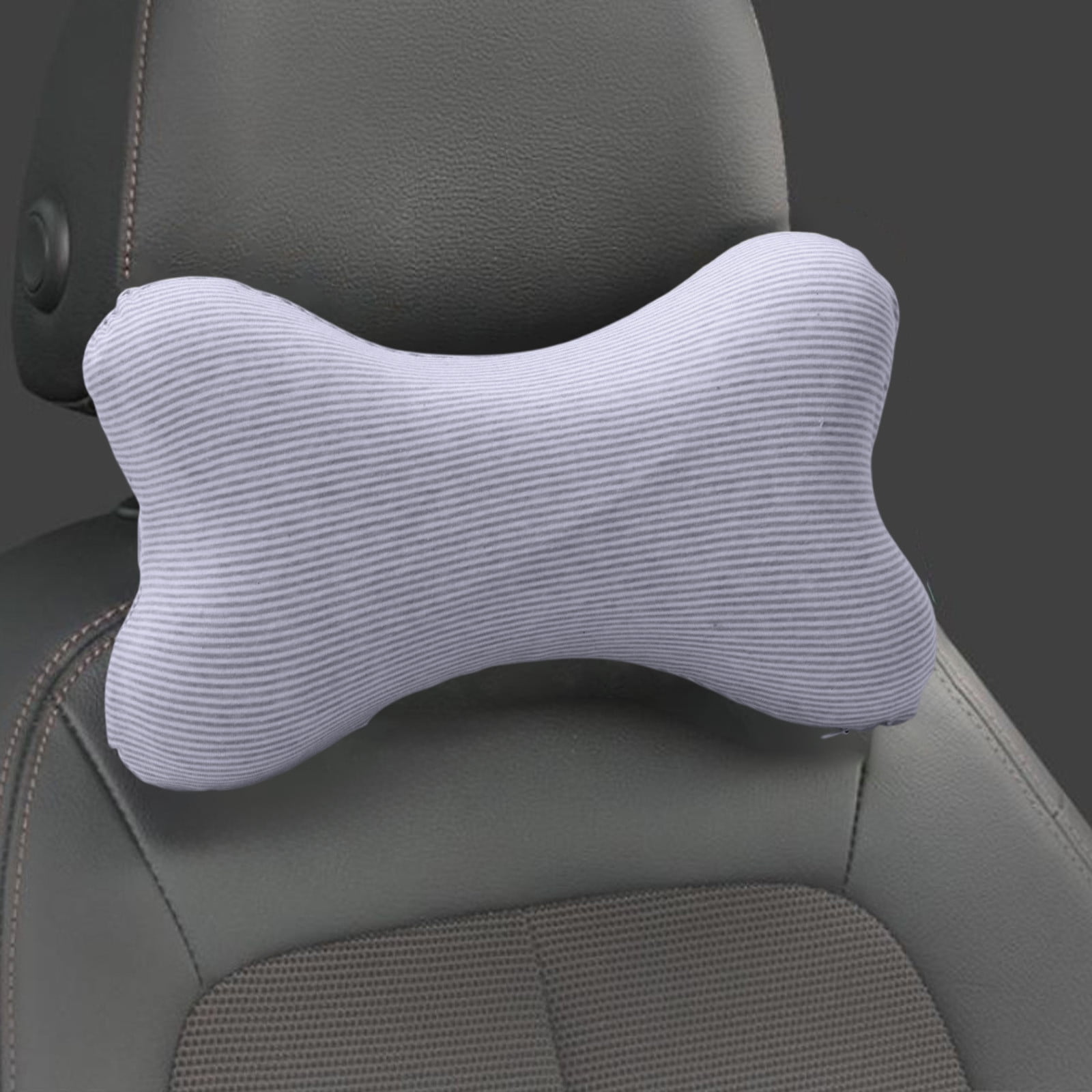 Clearance! Upgraded Dog Bone Shaped Travel Neck Pillows with Washable Removable Cover Memory Foam Car Bus Truck Driving Comfort Head Rest Support 10" A — image 2