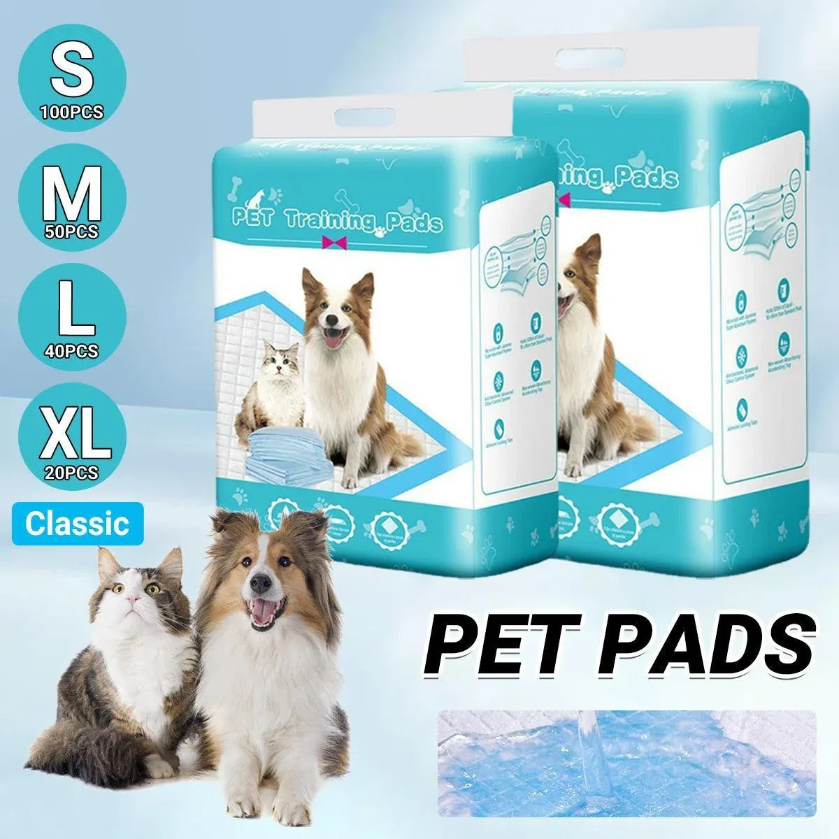Classic Wholesale Classic Fragrance Pet Pads for Dogs Cats Deodorant Monopoly - XL-20PCS 60*90cm โ image 2