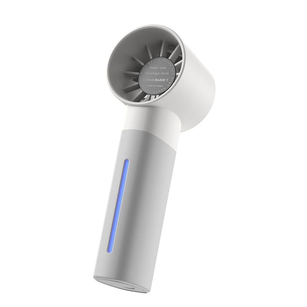 Portable High-Speed USB Mist Fan - Rechargeable Cooling Fan for Travel Office & Home Purple โ image 5