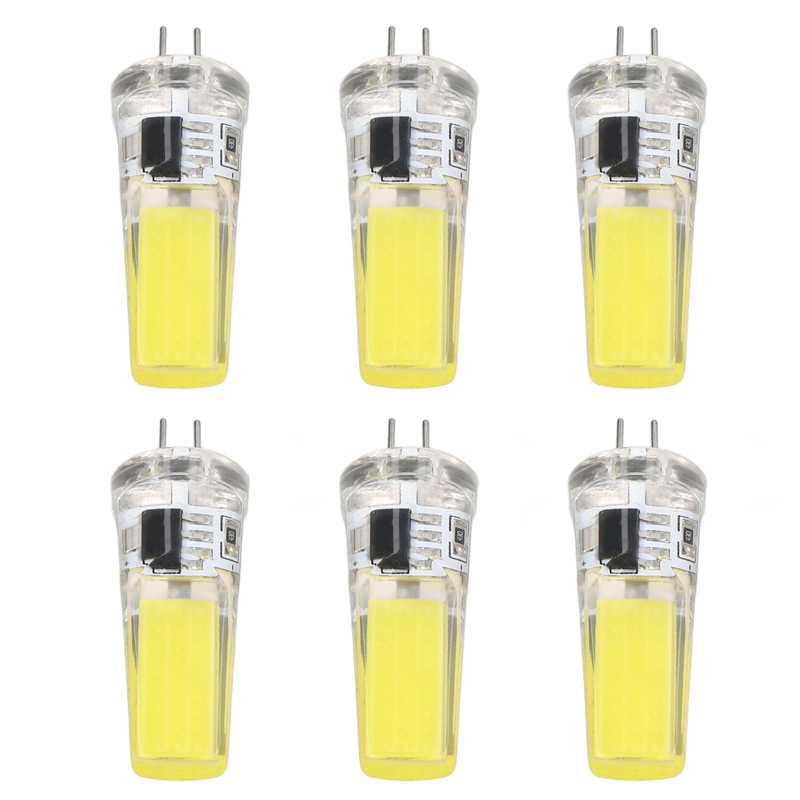 6 Pieces G4 LED Bulbs 9W Dimmable COB Lamp 500LM for Home Ceiling Landscape Chandelier Lamps 6500K White Light โ image 3