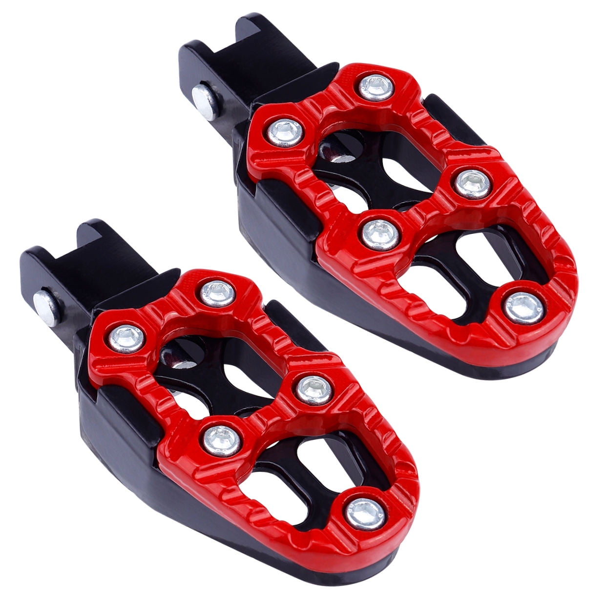 Aluminum Alloy Pedal Red 1 Pair — image 3