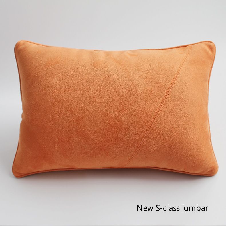 Mercedes Maybach S400 Orange Neck Pillow Black waist pillow โ image 2