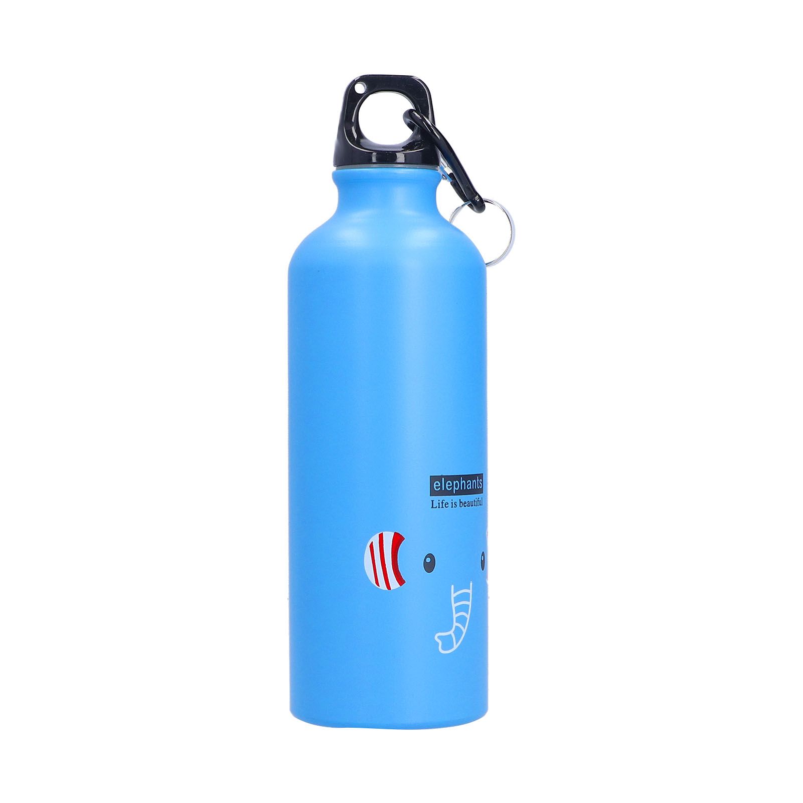 Kids Water Bottle Cute Cartoon 500ml Aluminum Insulated Water Bottle Sport Water JugBlue Elephant โ image 4