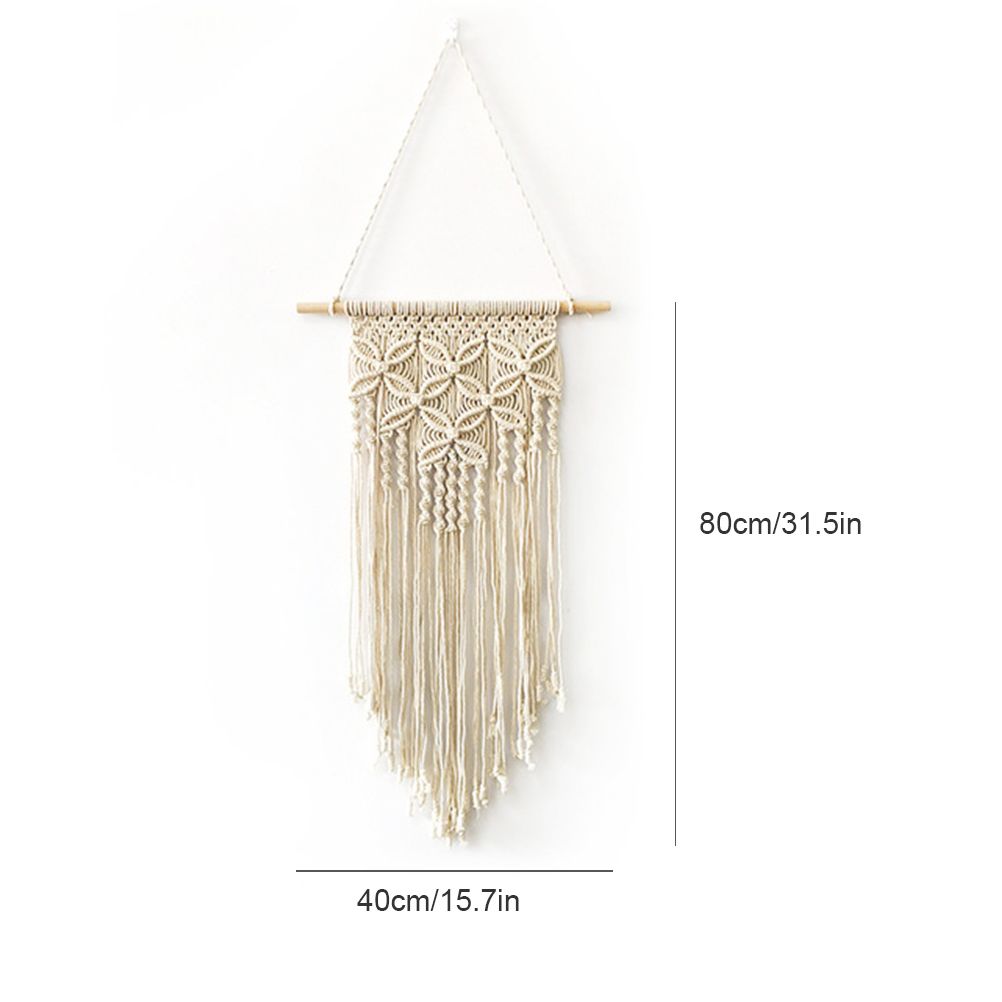 Woven Boho Wall Hanging Tapestry Bohemian Home Art Decor Apartment Dorm Room Decoration โ image 2