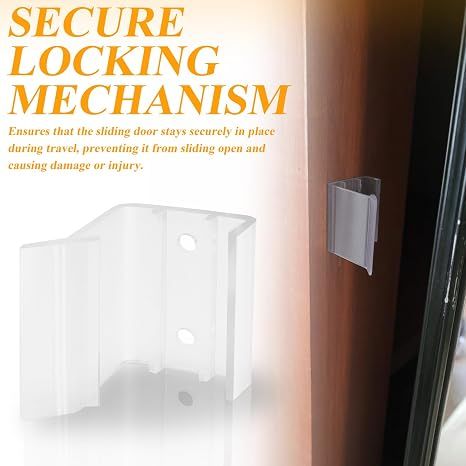 4 Pack RV Sliding Mirror Door Latch, Universal Replacement Lock for Camper and Motorhome Sliding Door โ image 4