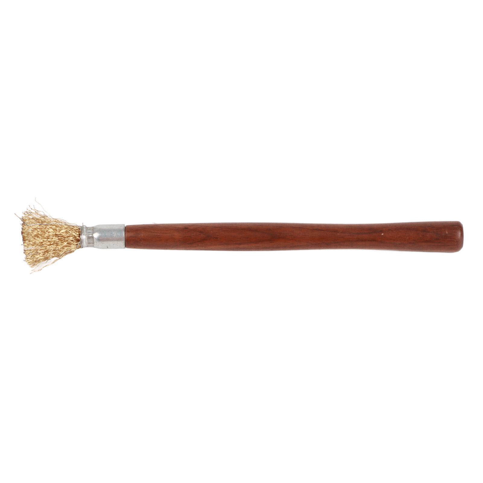 Steel Wire Brush Wearable Rust Proof Wood Handle Professional Bonsai Cleaning Tool for Potted Plants