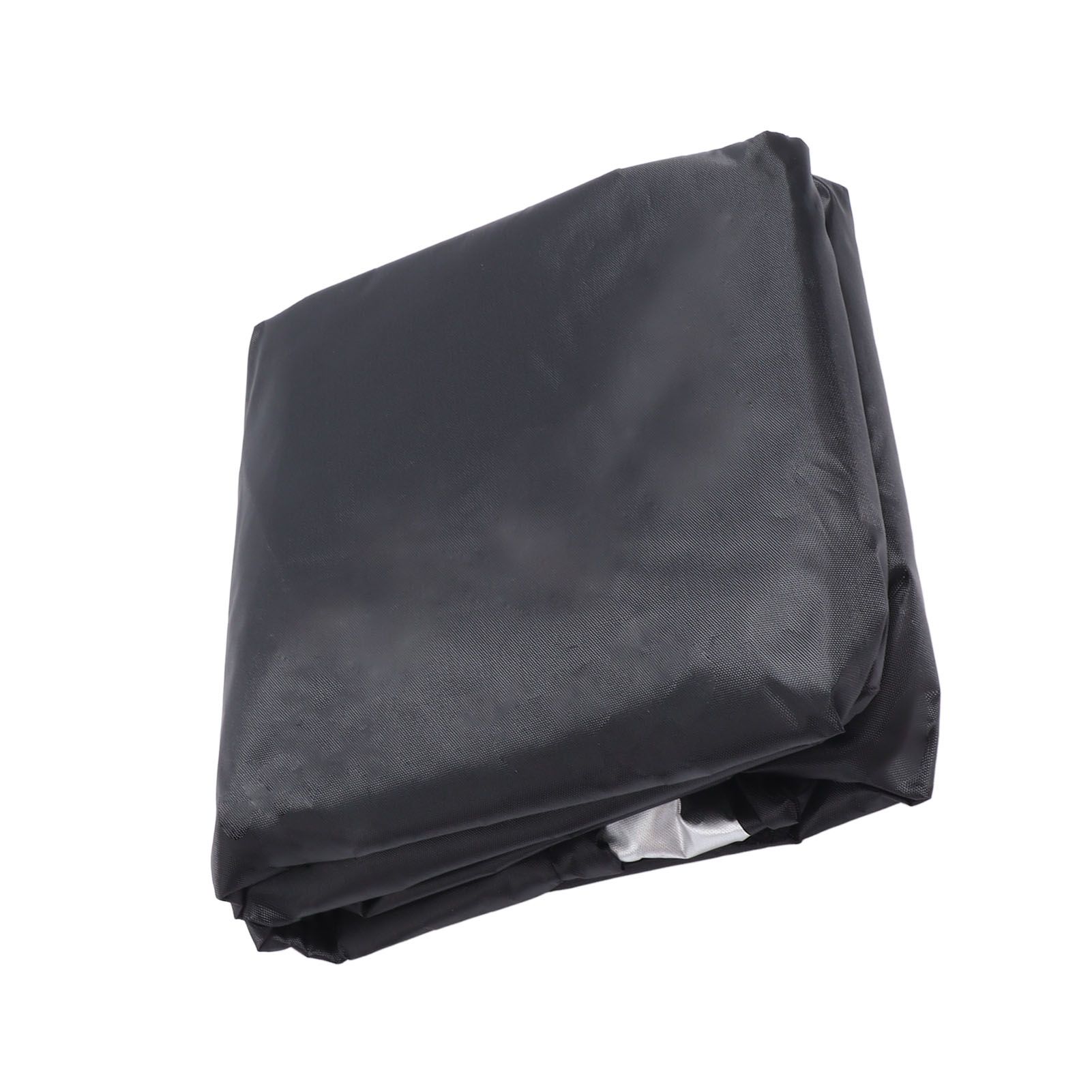 Outdoor Chair Cover Black Oxford Cloth Waterproof Wind Dust UV Proof Furniture Cover with Buckle Adjustable Drawstring — image 6