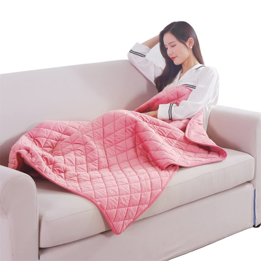Large Electric Blanket Powered by Power Bank Winter Bed Warmer USB Heated Blanket Body Heater (Size: 100x140cm Zipper) โ image 4