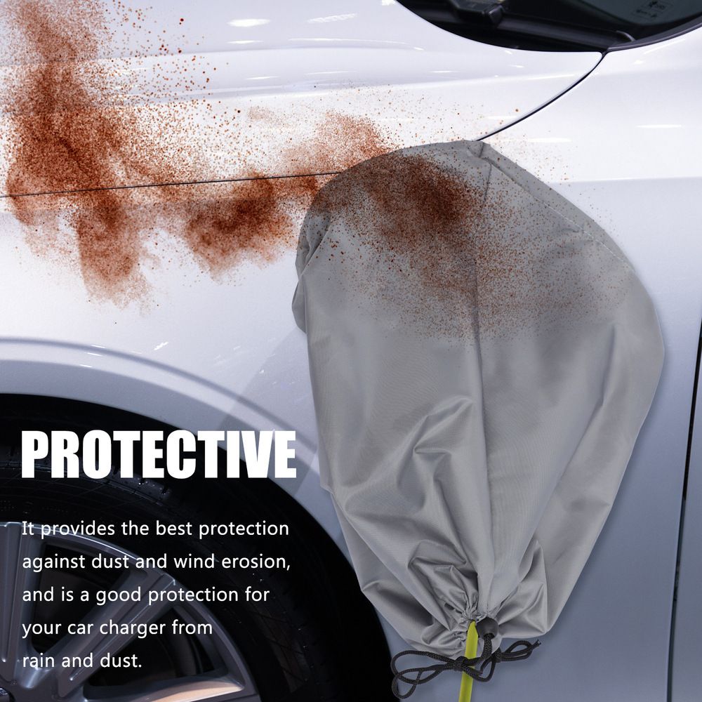 harger Outdoor Plug Cover Electric Car Charger Rain Cover Protector New Energy Vehicles Charger Rain Snow Cover — image 3
