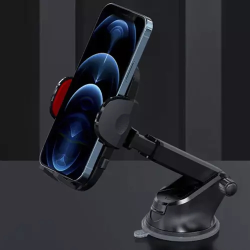 Car Phone Holder with Suction Cup Mount for Mobile Devices — image 3