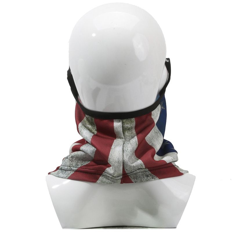 2pc Outdoor Motorcycle Mask - Ski Snowboard Mask Microfiber Multifunctional Seamless Headwear