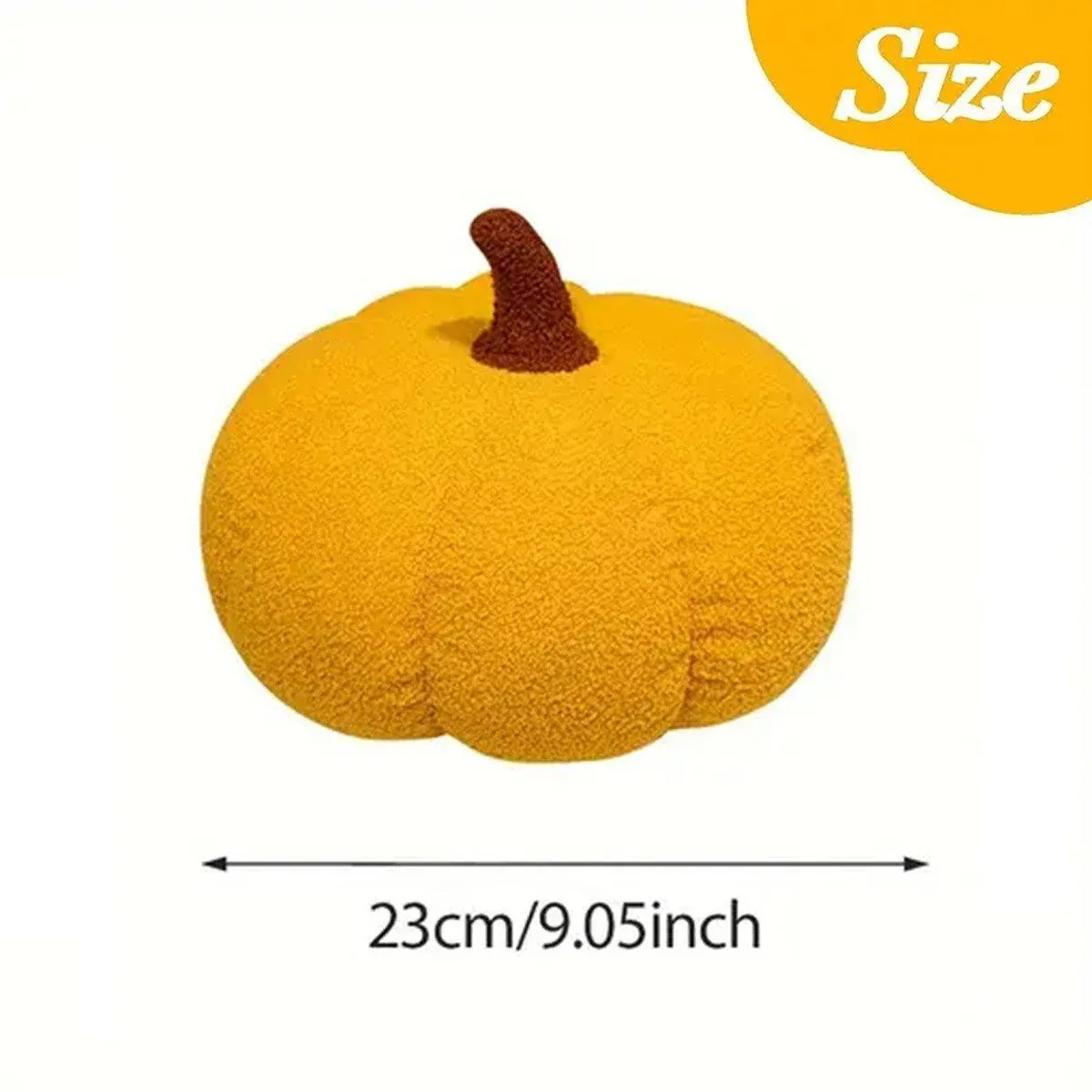 Soft Plush Pumpkin Pillow Cushion Sofa Living Room Bay Window Decor Indoor Toy - Dark Green — image 4