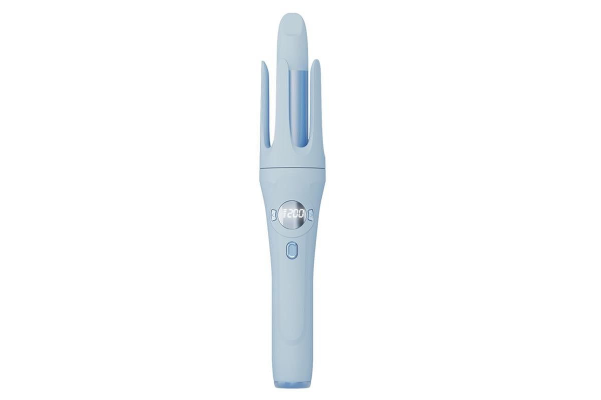 Auto Rotating Wireless Hair Curler 32mm for All Hair Types -Purple β image 2