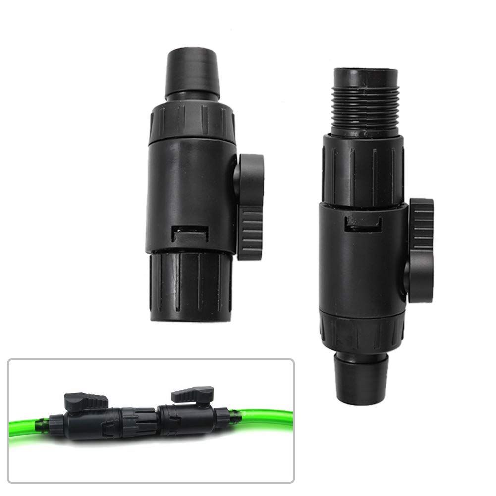 Fish Tank Pipe Valve Quick Release Joint Aquarium Hose Valve Pipe Valve Water Flow Control Valve Excellent performance — image 2