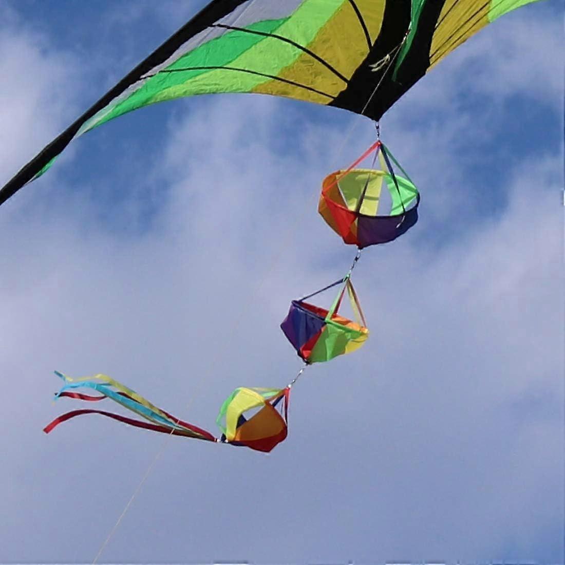 Fashion Windsocks Wind Twister Spinners Rainbow Kite Socks Flag Garden Yard Decoration — image 5