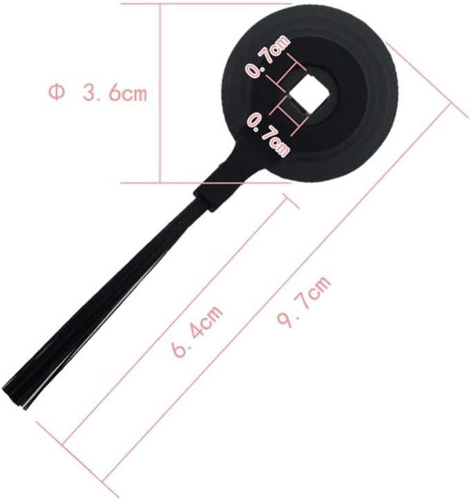 Side Brush or Shark ION Robot RV700_N RV720_N RV750_N RV850 RV851WV RV850BRN/WV Vacuum Replacement Parts it # RVSBK950, Pack o 4 — image 2