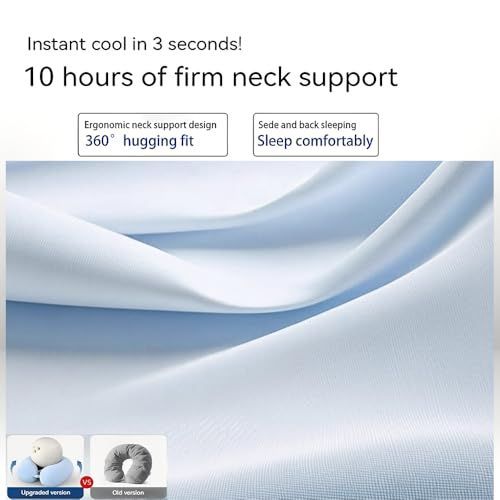 Travel Pillow with Hoodie – Memory Foam Neck Support, Soft & Comfortable, Elastic Removable Washable Cover – First-Class Comfort for Flights, Road Trips, and — image 2
