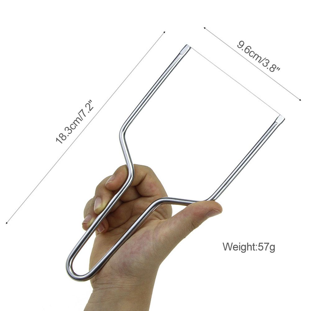 Cheese Slicing Tool Stainless Steel Cheese Cutter with Wire Handheld Butter Cutter Tools โ image 2