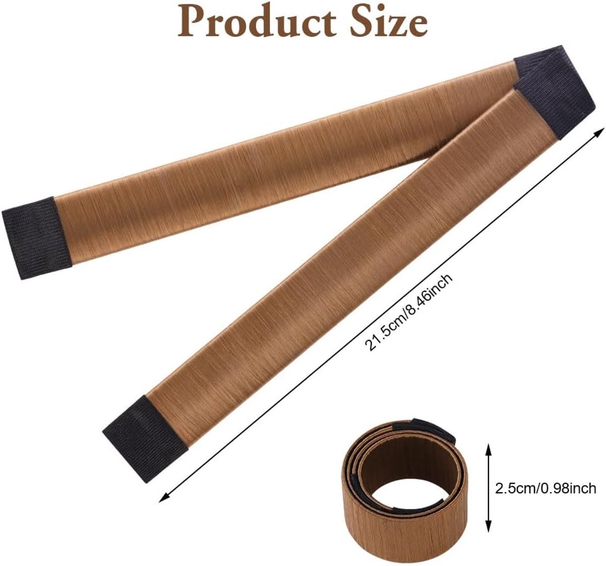 4-piece bun maker - Magic hairband - For children and women - DIY styler - Easily create a ballerina hairstyle - Create a perfect bun - Hairband - Bun maker — image 6
